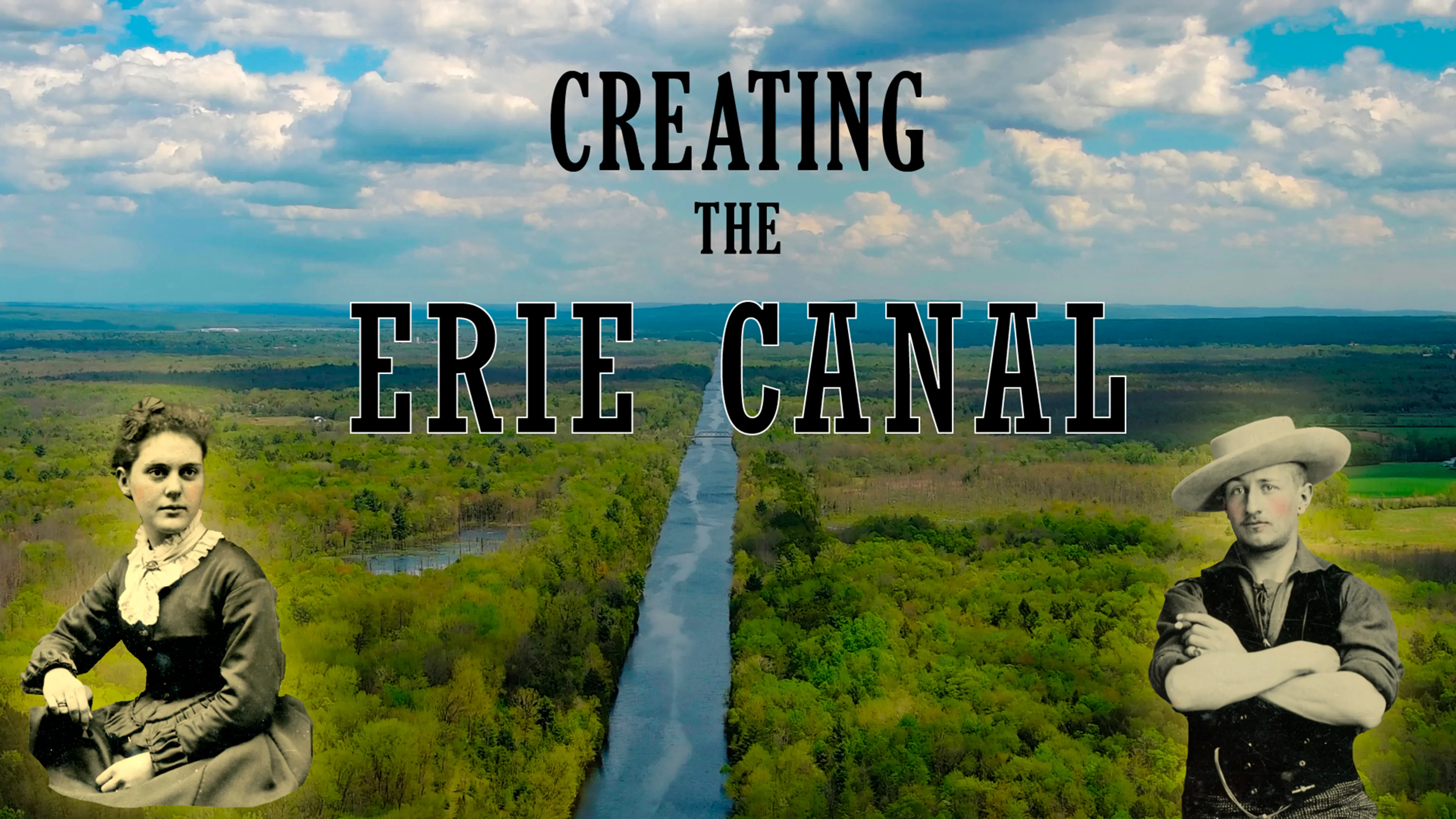 Creating the Erie Canal poster